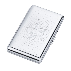 DAN BARMORE Slim III Pocket Metal Tobacco Cigarette Holder Storage Case